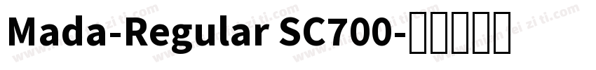 Mada-Regular SC700字体转换